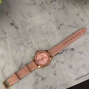 Michele Desert rose silicon watch